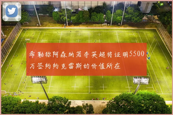 希勒称阿森纳若夺英超将证明5500万签约约克雷斯的价值所在